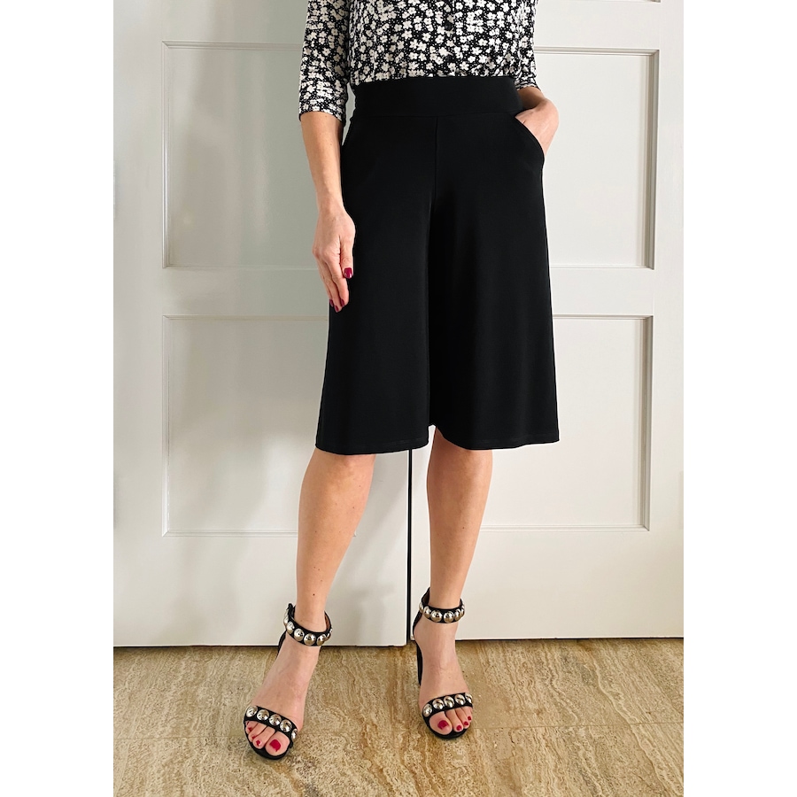 Image 371648_BLK.jpg, Product 371-648 / Price $26.33, Kim & Co. Brazil Knit Gaucho Pant from Kim & Co. on TSC.ca's Fashion department