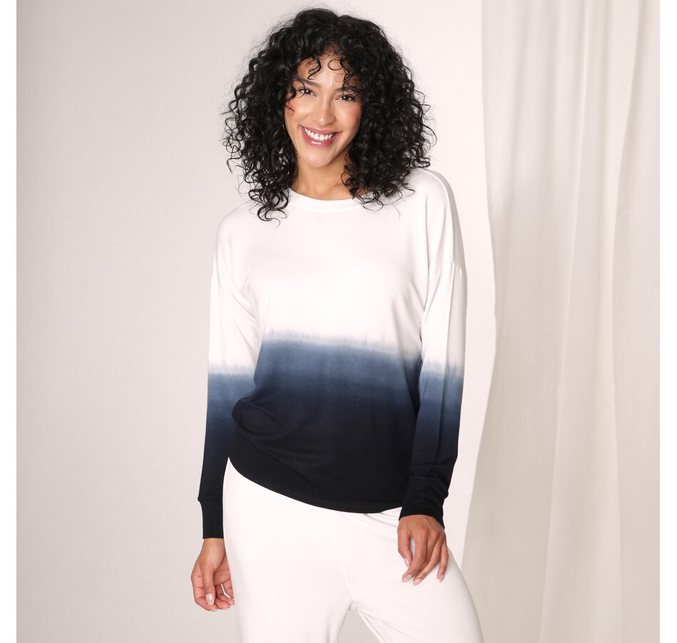 tsc.ca - EZ by Nina Leonard Long sleeve crew neck sweatshirt