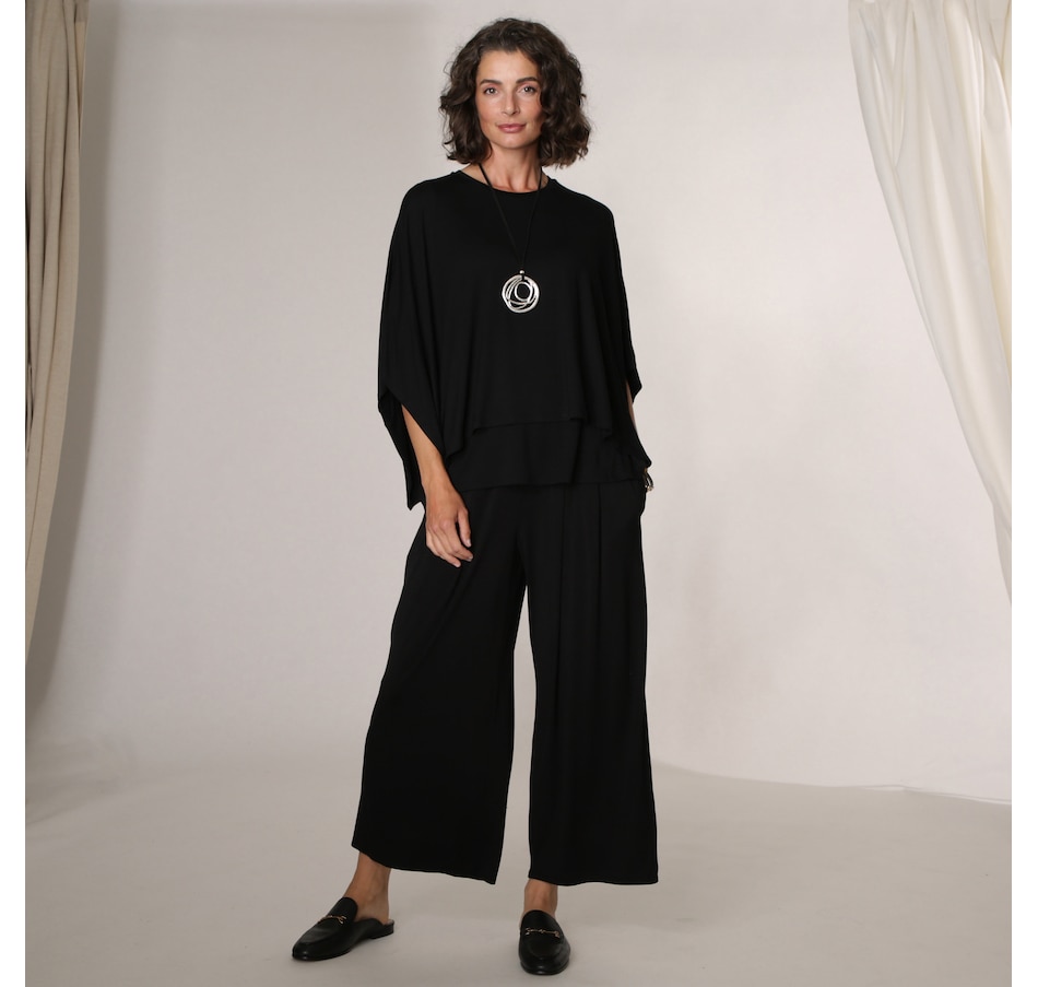 Image 371767_BLK.jpg, Product 371-767 / Price $24.33, WynneLayers Overlay Capelet and Tank from Wynnelayers on TSC.ca's Fashion department