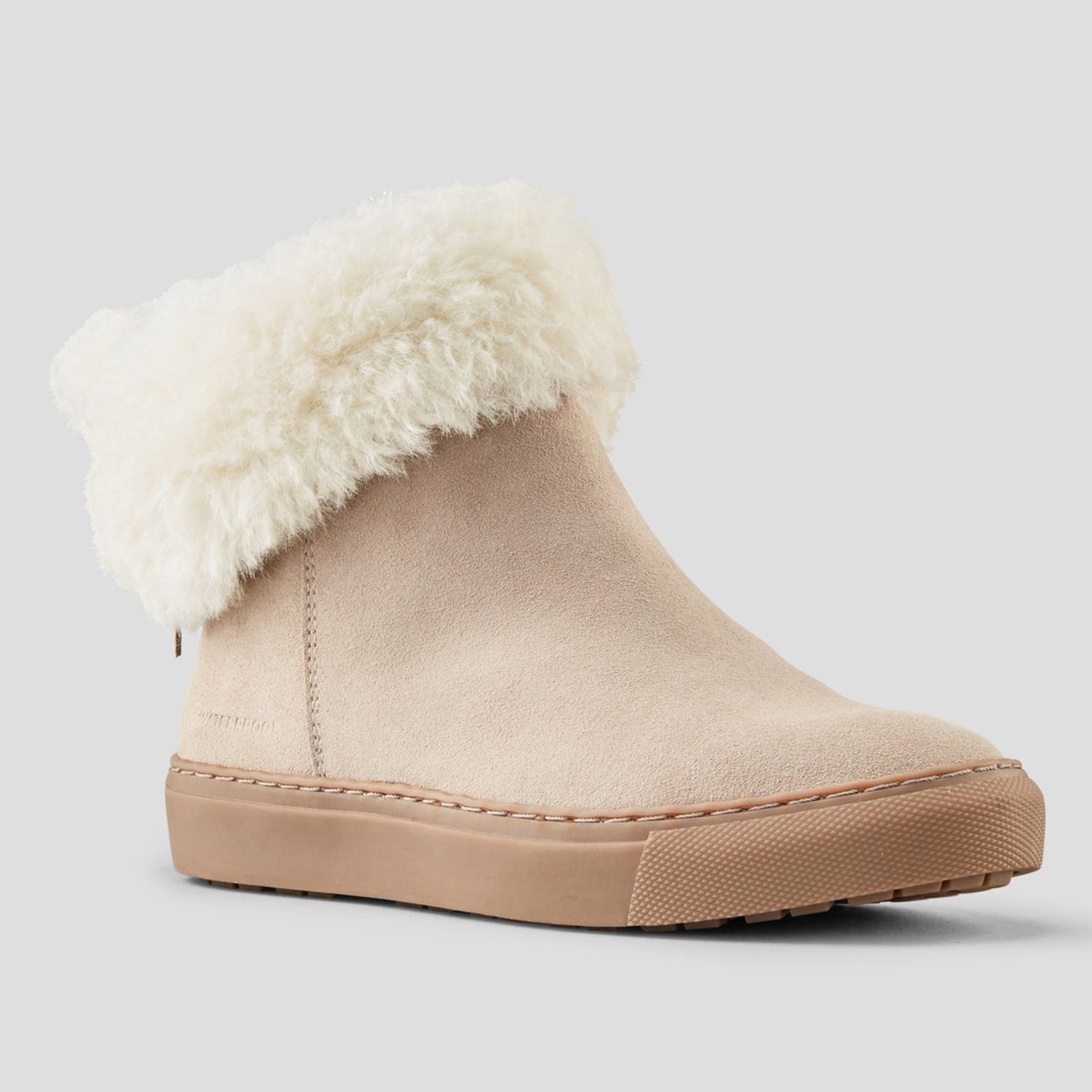 Womens devonne fur slip on sale on