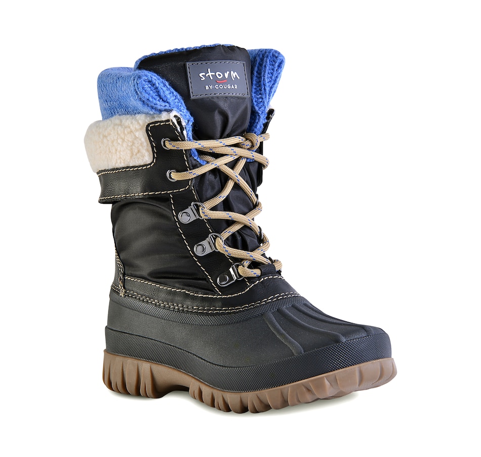 Image 371838_BKBU.jpg, Product 371-838 / Price $114.99, Storm by Cougar Creek Boot from Cougar Footwear on TSC.ca's Clothing & Shoes department