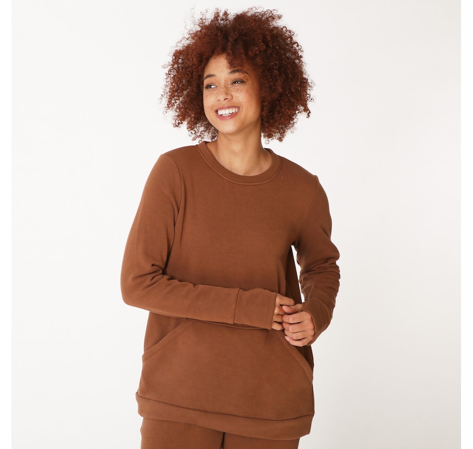 Image 371873_ALTMORE1.jpg, Product 371-873 / Price $19.33, Cuddl Duds Teddy Plush Crew Top With Pockets from Cuddl Duds on TSC.ca's Fashion department