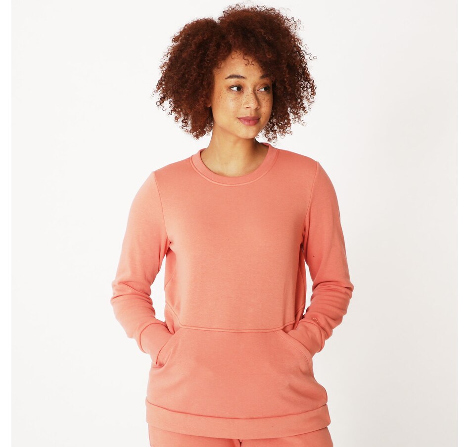 Image 371873_ALTMORE2.jpg, Product 371-873 / Price $19.33, Cuddl Duds Teddy Plush Crew Top With Pockets from Cuddl Duds on TSC.ca's Fashion department