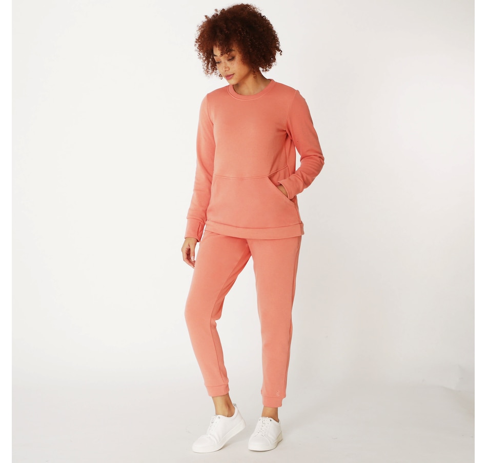 Image 371873_CLCRL.jpg, Product 371-873 / Price $19.33, Cuddl Duds Teddy Plush Crew Top With Pockets from Cuddl Duds on TSC.ca's Fashion department