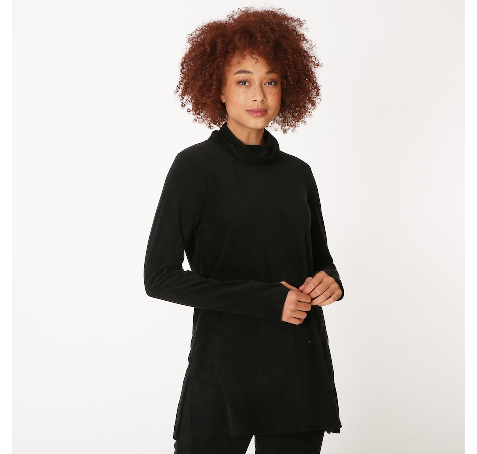 Image 371875_BLK.jpg, Product 371-875 / Price $19.33, Cuddl Duds Corduroy Long Tunic from Cuddl Duds on TSC.ca's Fashion department