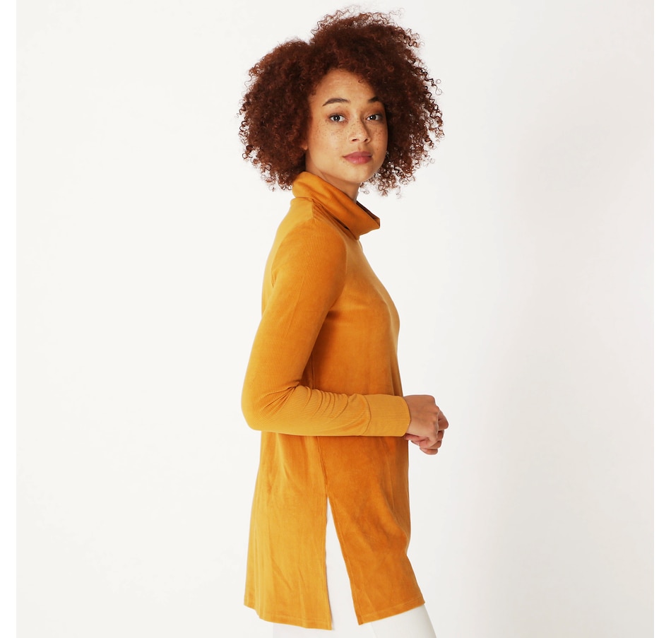 Image 371875_GOBR.jpg, Product 371-875 / Price $19.33, Cuddl Duds Corduroy Long Tunic from Cuddl Duds on TSC.ca's Fashion department