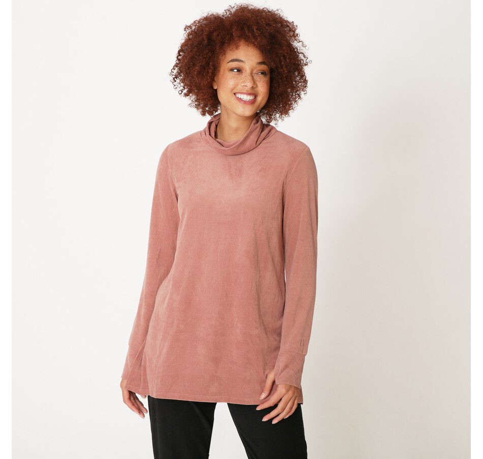 Image 371875_MINTE.jpg, Product 371-875 / Price $19.33, Cuddl Duds Corduroy Long Tunic from Cuddl Duds on TSC.ca's Fashion department