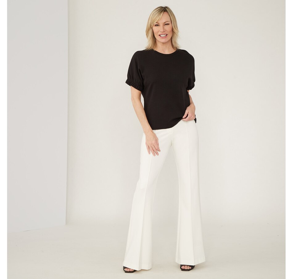 Image 371910_ALTMORE1.jpg, Product 371-910 / Price $29.33, Brian Bailey Short Sleeve Top with Elastic Detail Cuff from Brian Bailey on TSC.ca's Fashion department