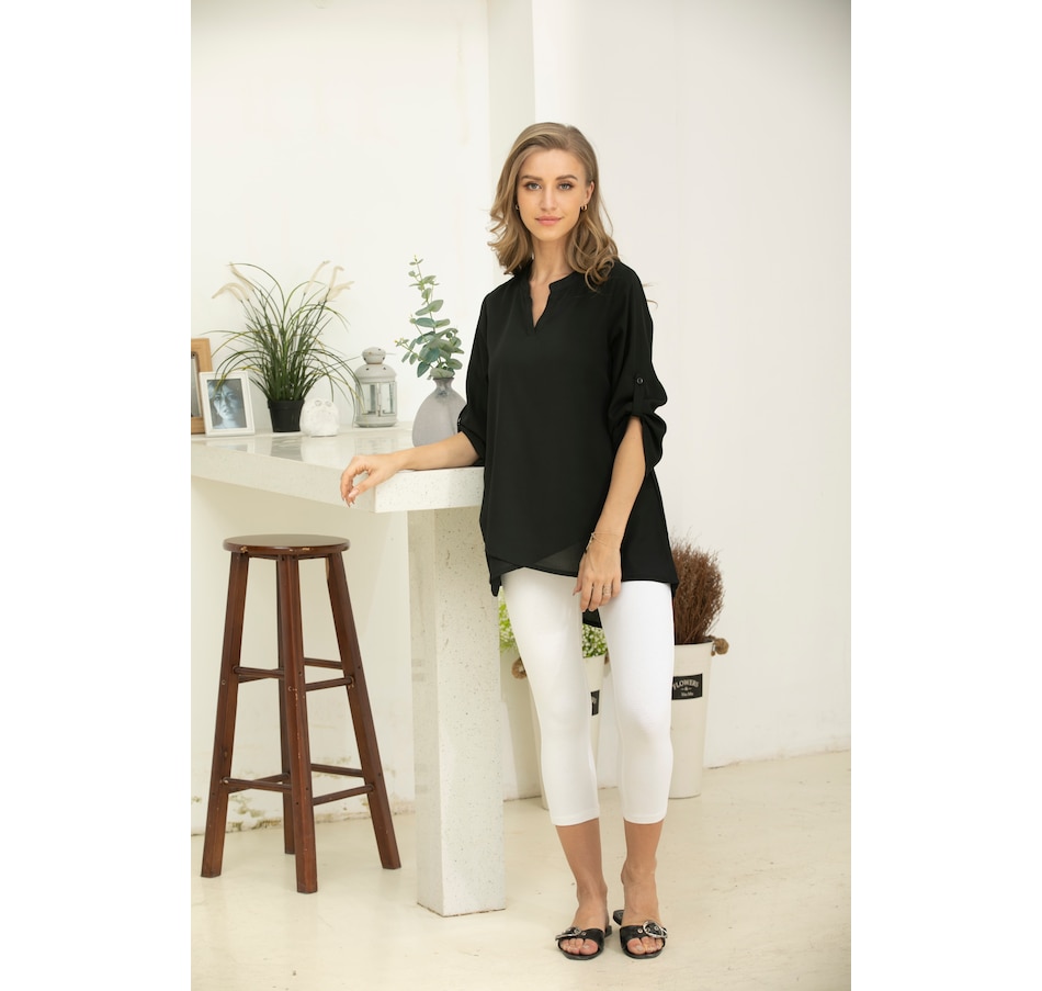 Clothing & Shoes Tops Shirts & Blouses Orange Fashion Village