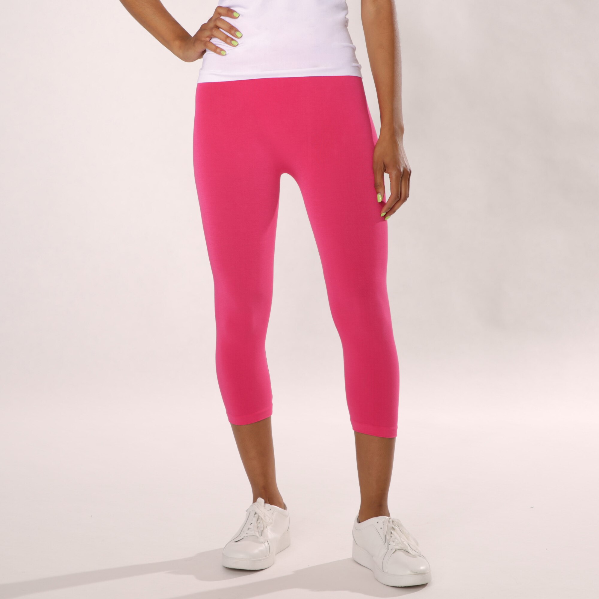 orange fashion village leggings