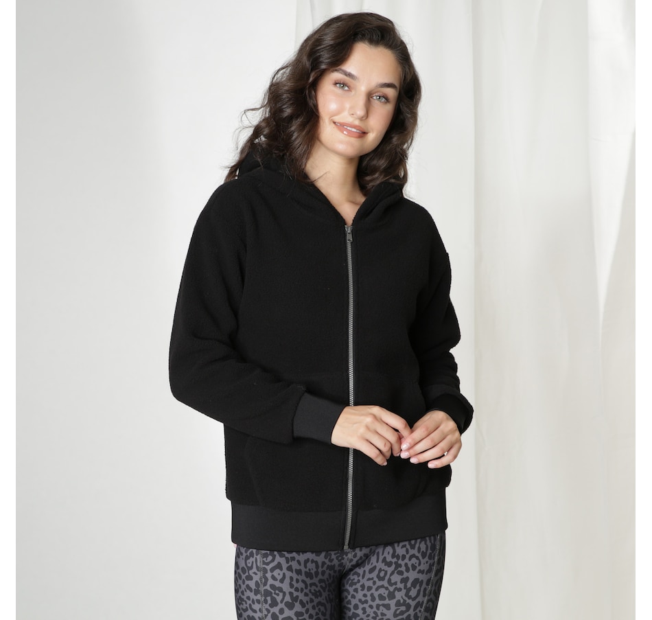 Image 371962_BLK.jpg, Product 371-962 / Price $19.33, Laurier & Co. The Fleece Zip-Up Hoodie from Laurier & Co on TSC.ca's Fashion department