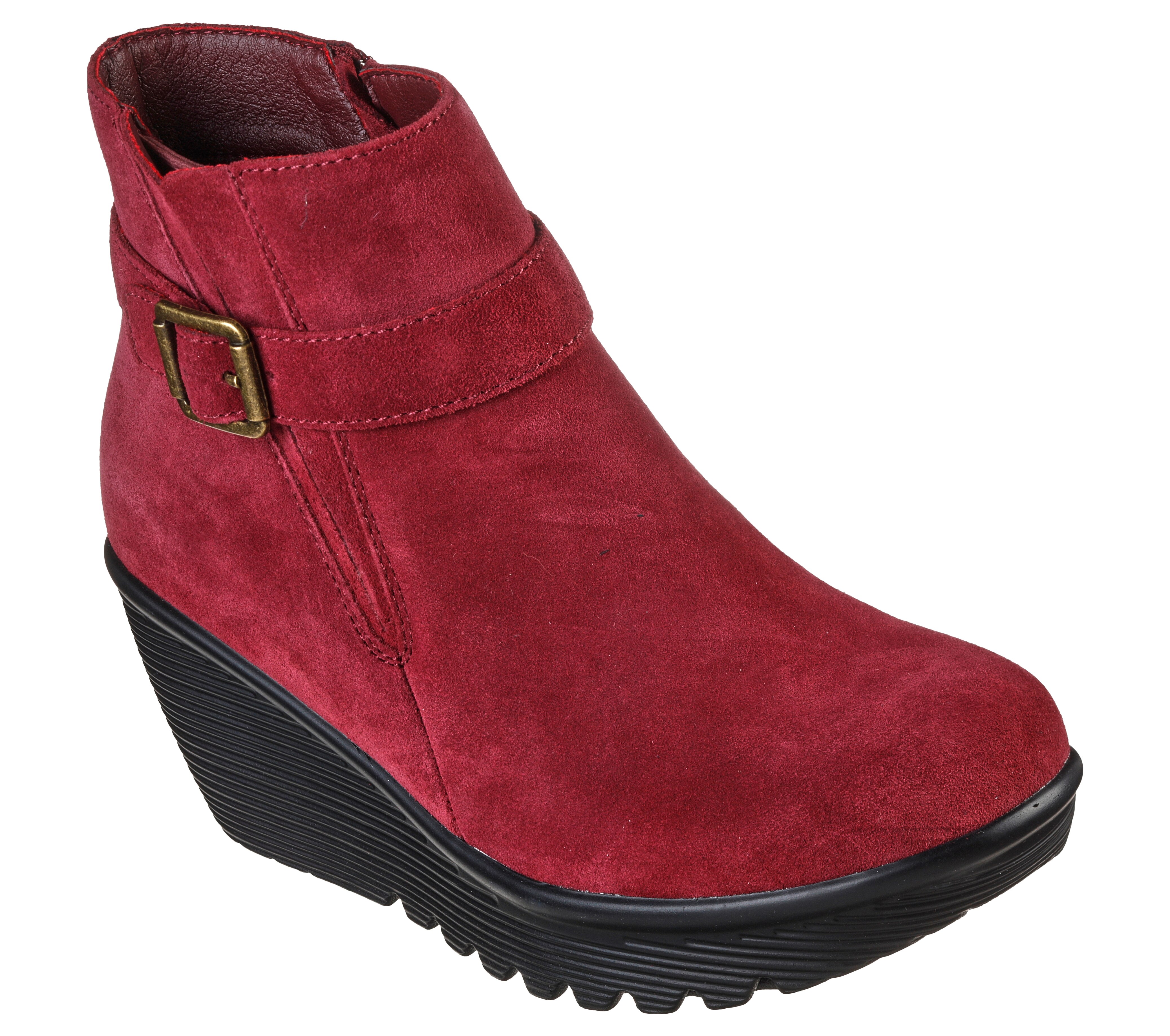 Skechers wedge boots store parallel