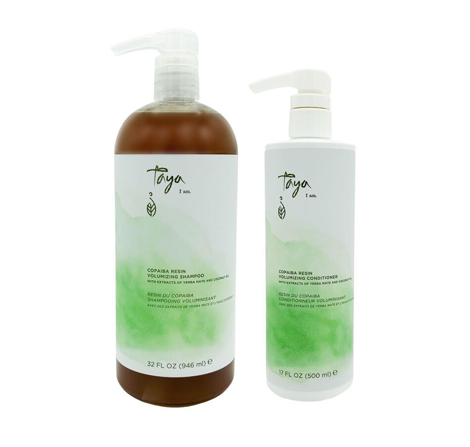 Image 400349.jpg, Product 400-349 / Price $120.00, Taya Copaiba Resin Volumizing Shampoo & Conditioner Duo from TAYA Beauty on TSC.ca's Beauty department