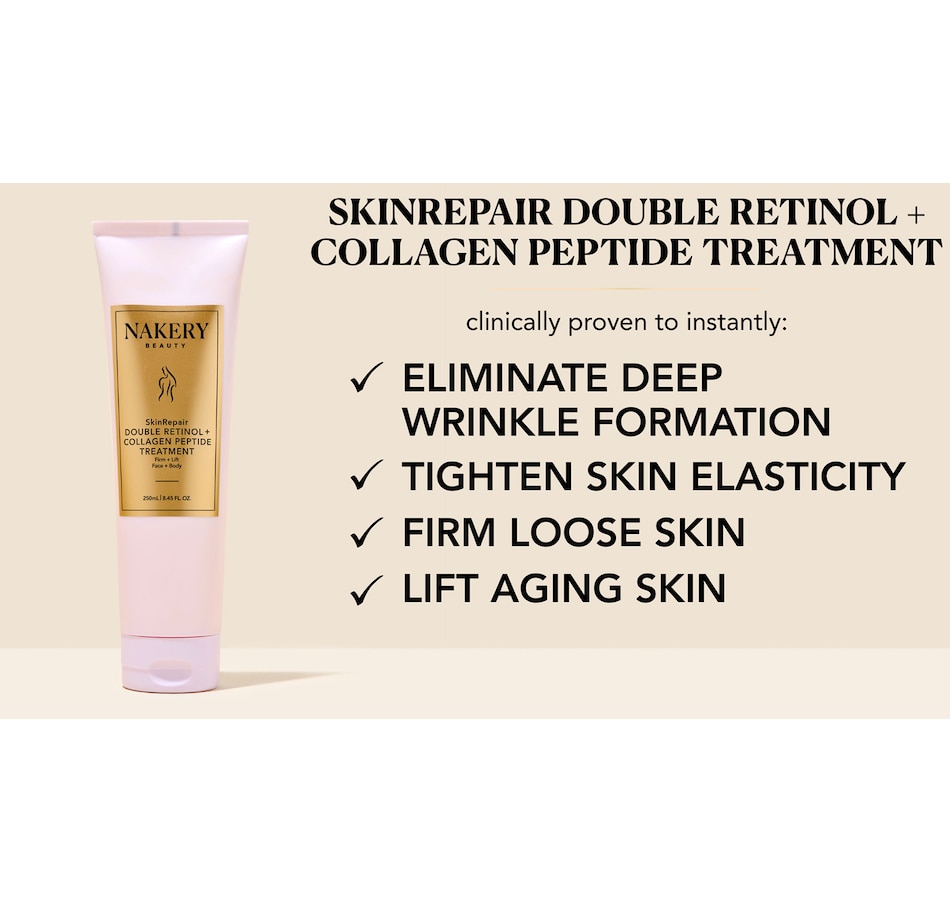 Image 400356_ALTMORE5.jpg, Product 400-356 / Price $49.50, Nakery Retinol + Collagen Cleanse, Repair & Treat Collection from Nakery Beauty on TSC.ca's Beauty department