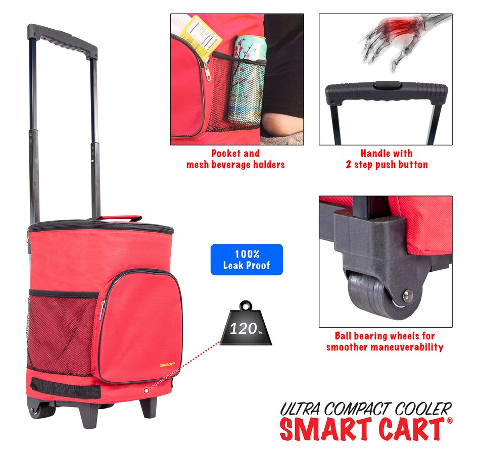 Image 400393_ALTMORE12.jpg, Product 400-393 / Price $9.33, Dbest Ultra Compact Cooler Smart Cart from Trolley Dolly on TSC.ca's Home & Garden department