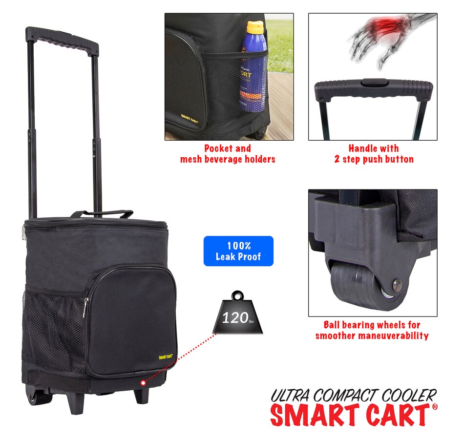 Image 400393_ALTMORE2.jpg, Product 400-393 / Price $9.33, Dbest Ultra Compact Cooler Smart Cart from Trolley Dolly on TSC.ca's Home & Garden department