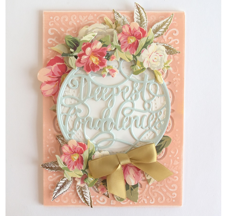 Home & Garden - Arts & Crafts - Anna Griffin Sympathy Calligraphic Dies ...