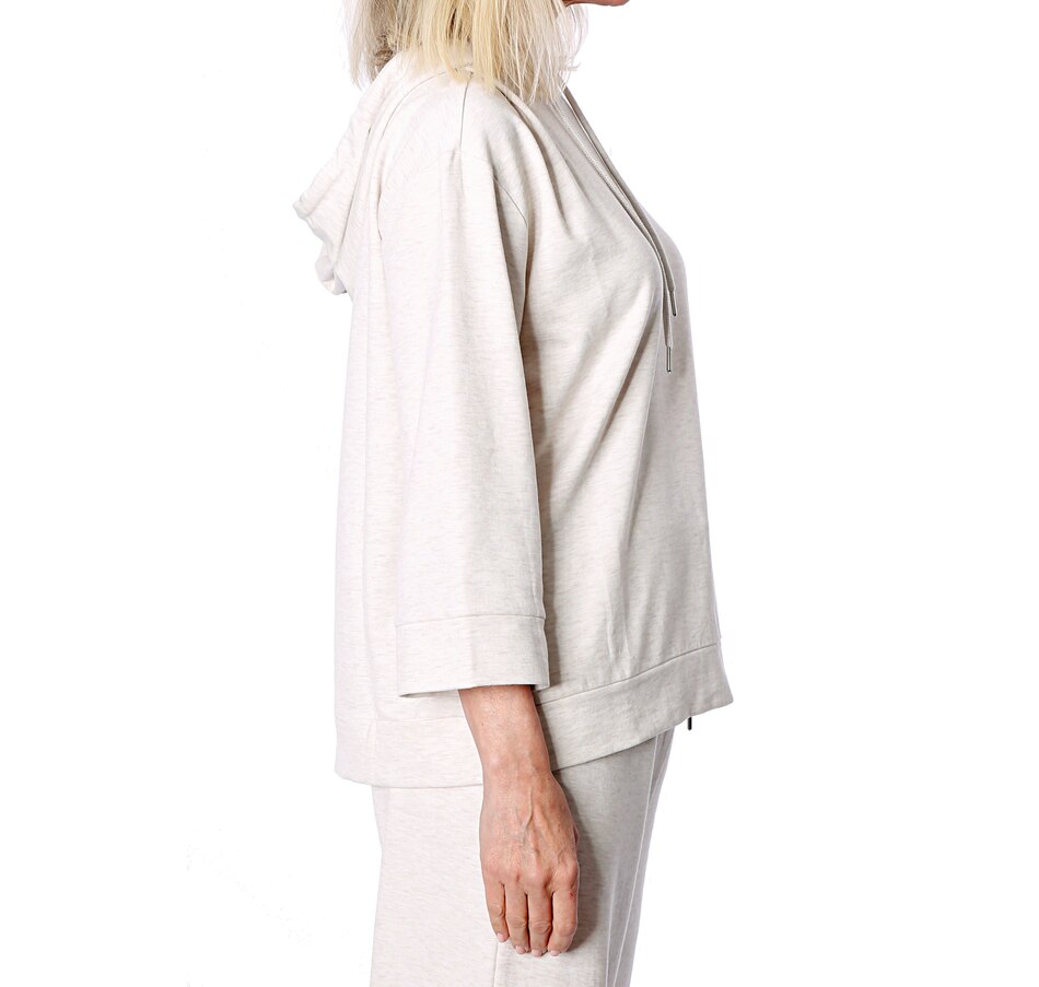 Image 401124_ALTMORE1.jpg, Product 401-124 / Price $24.33, H Halston Studio Brushed Fleece Wide Sleeve Hoodie from H Halston on TSC.ca's Fashion department