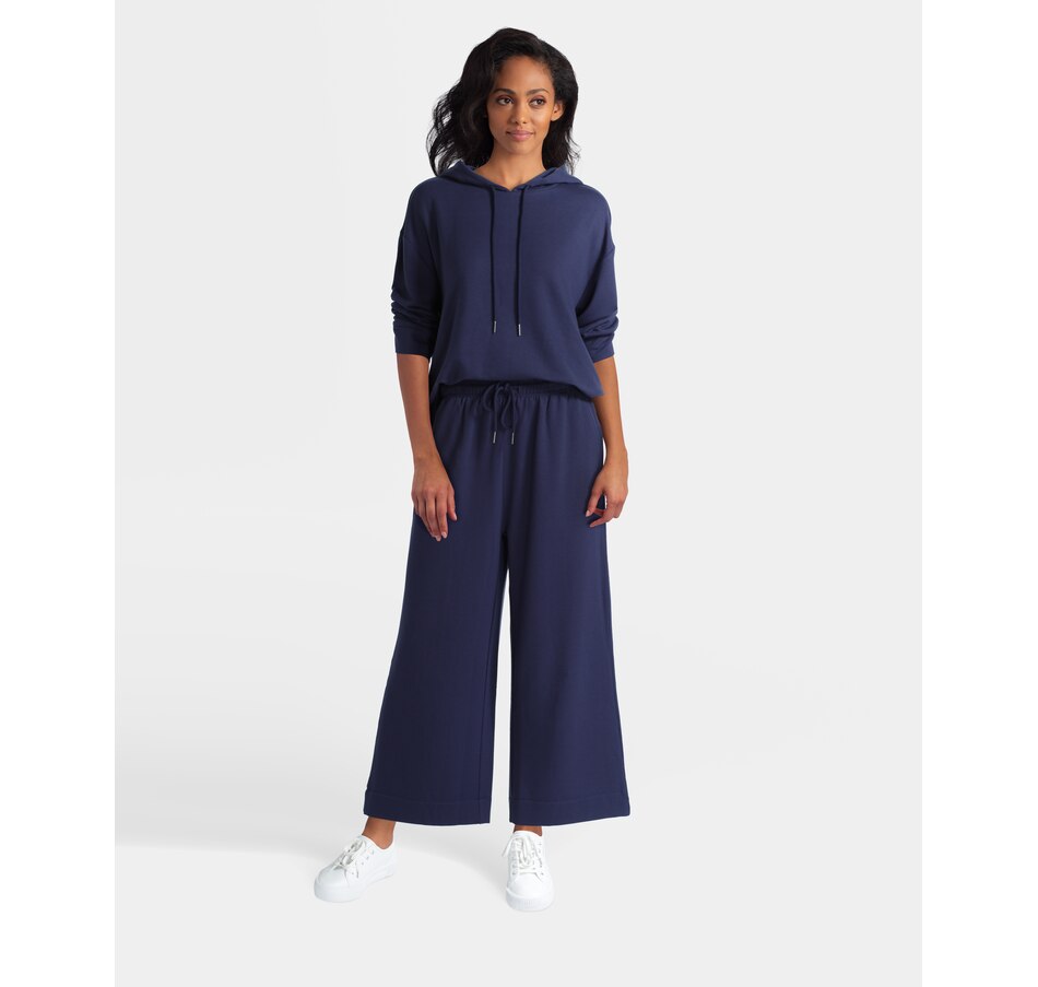 Image 401124_ALTMORE3.jpg, Product 401-124 / Price $24.33, H Halston Studio Brushed Fleece Wide Sleeve Hoodie from H Halston on TSC.ca's Fashion department