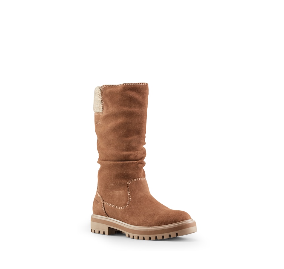 cougar women's waterproof insulated suede tall boots