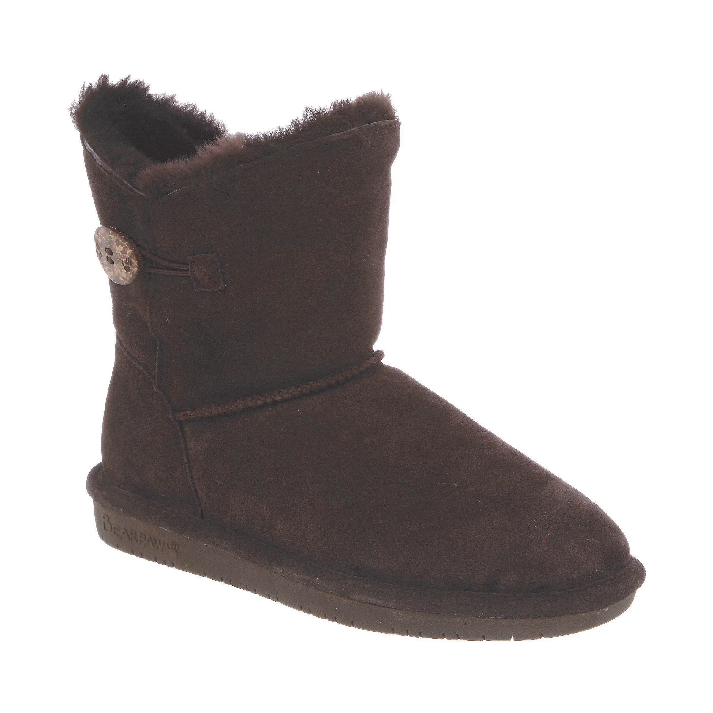 bearpaw boots with fur on outside