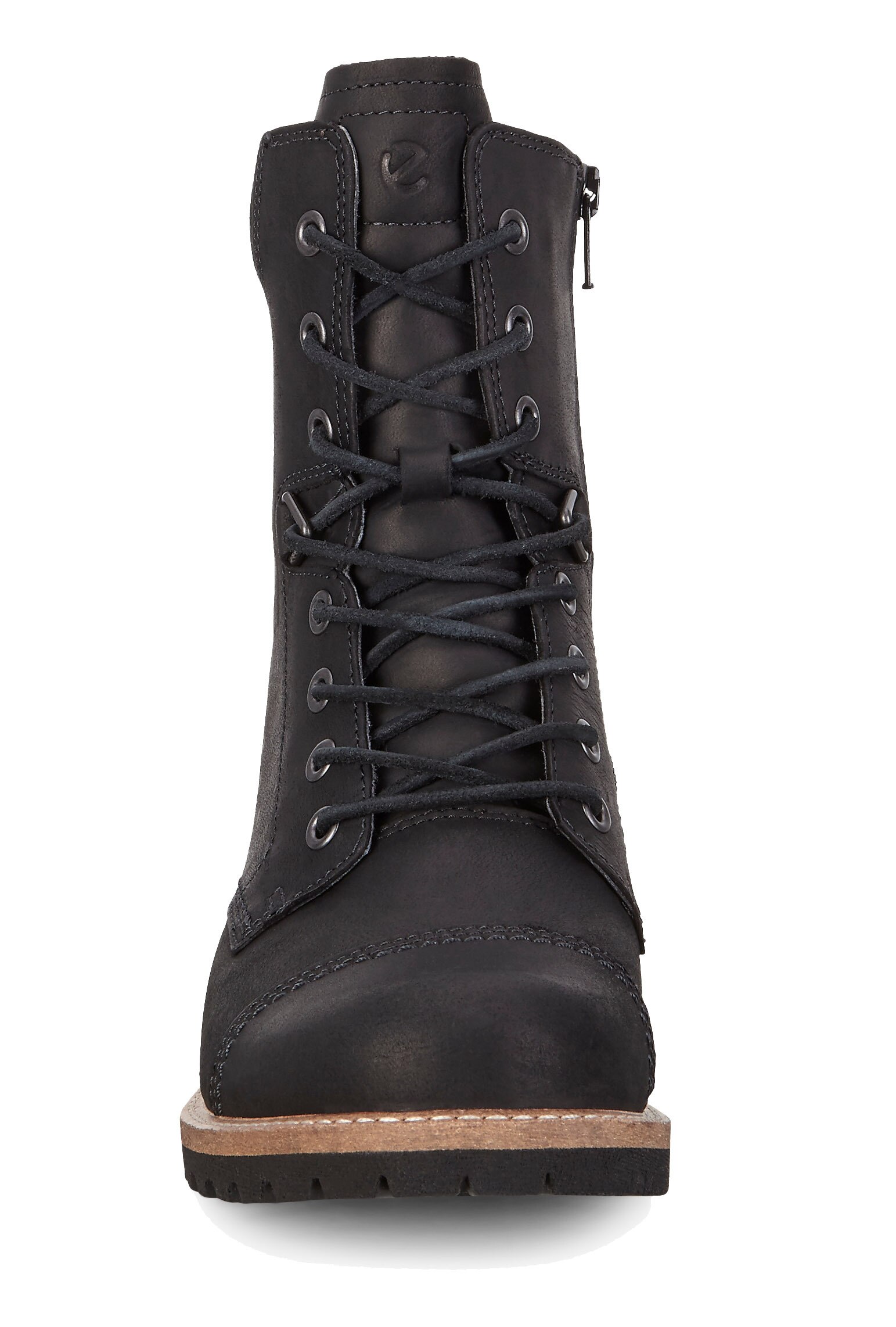 ecco lace up boots