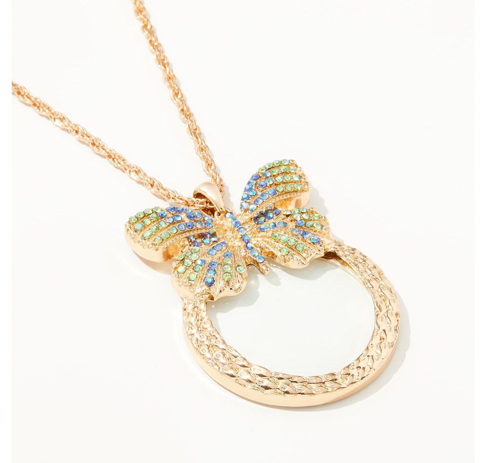 Image 402117_ALTMORE1.jpg, Product 402-117 / Price $44.99, Kim & Co. Madame Butterfly Magnifying Necklace from Kim & Co. on TSC.ca's Jewellery department