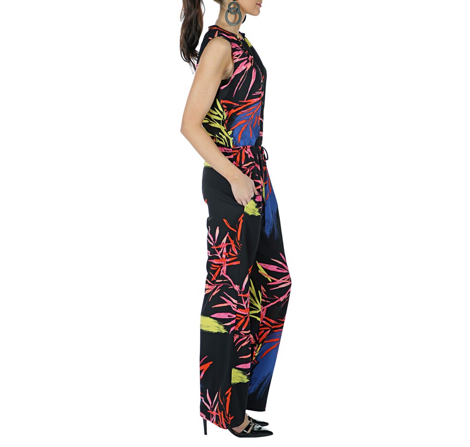Image 402751_ALTMORE1.jpg, Product 402-751 / Price $59.33, N Natori Printed Crepe Jumpsuit from N Natori on TSC.ca's Fashion department