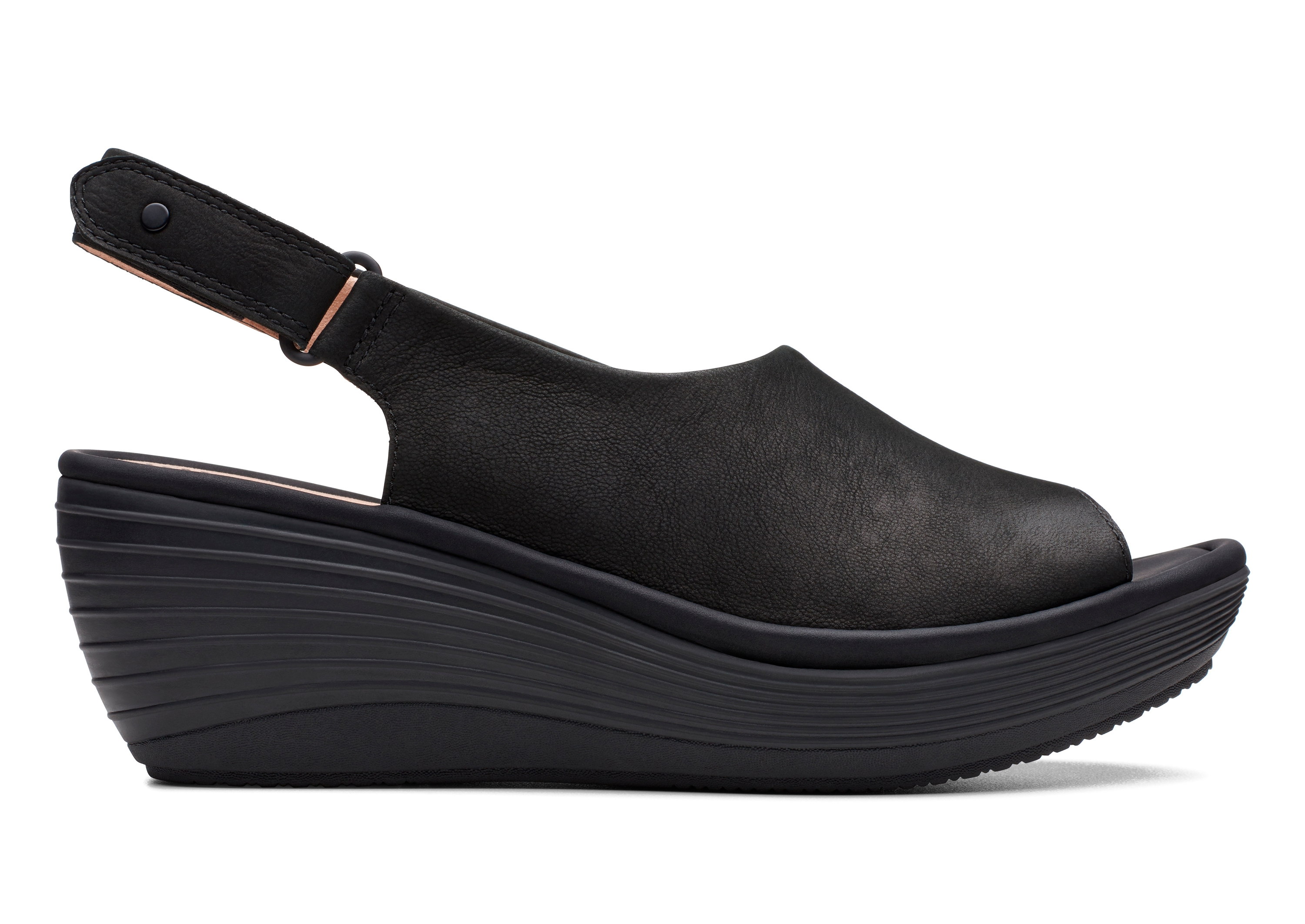 clarks women's reedly shaina wedge sandal