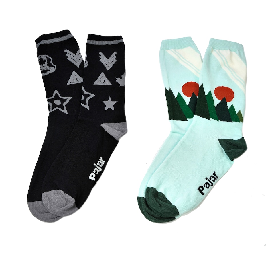 tsc.ca Pajar Men's Badge and Forest 2Pack Socks