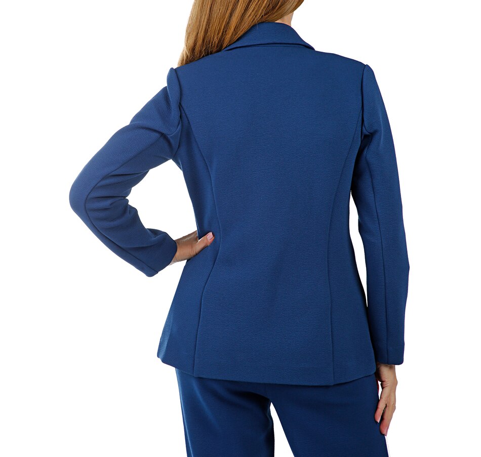 Image 403969_ALTMORE2.jpg, Product 403-969 / Price $44.33, Joan Rivers Classics Collection Textured Knit Blazer with Domed Button from Joan Rivers on TSC.ca's Clothing & Shoes department