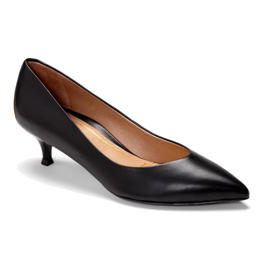 Image 404017_BLK.jpg, Product 404-017 / Price $69.33, Vionic Kit Josie Kitten Heel Pump from Vionic on TSC.ca's Shoes department