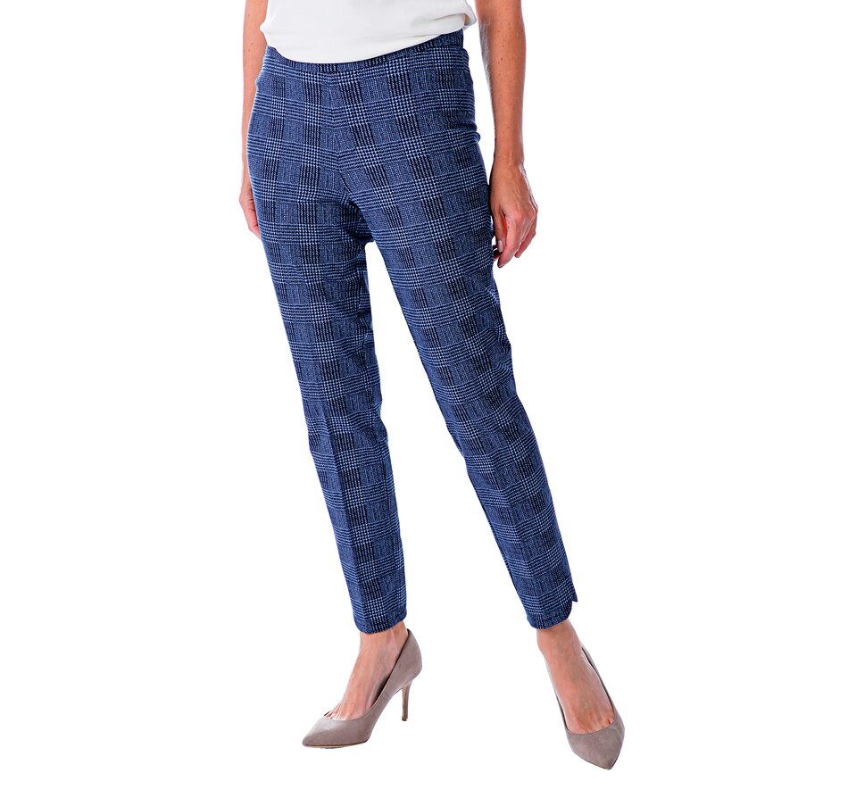 tsc.ca - Isaac Mizrahi Live! 24/7 Stretch Printed Ankle Pant with ...