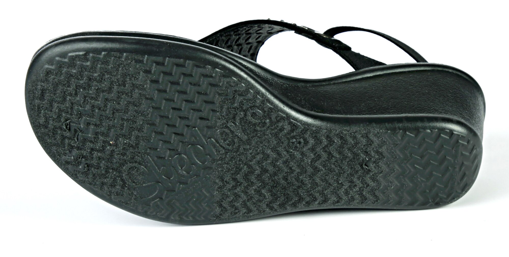 skechers thong wedge sandals