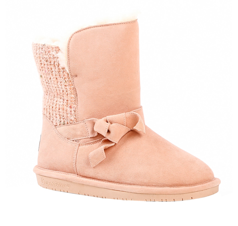 Image 404773_BUH.jpg, Product 404-773 / Price $29.33, BEARPAW Geneva Knitted Short Boot from BEARPAW Footwear on TSC.ca's Shoes department