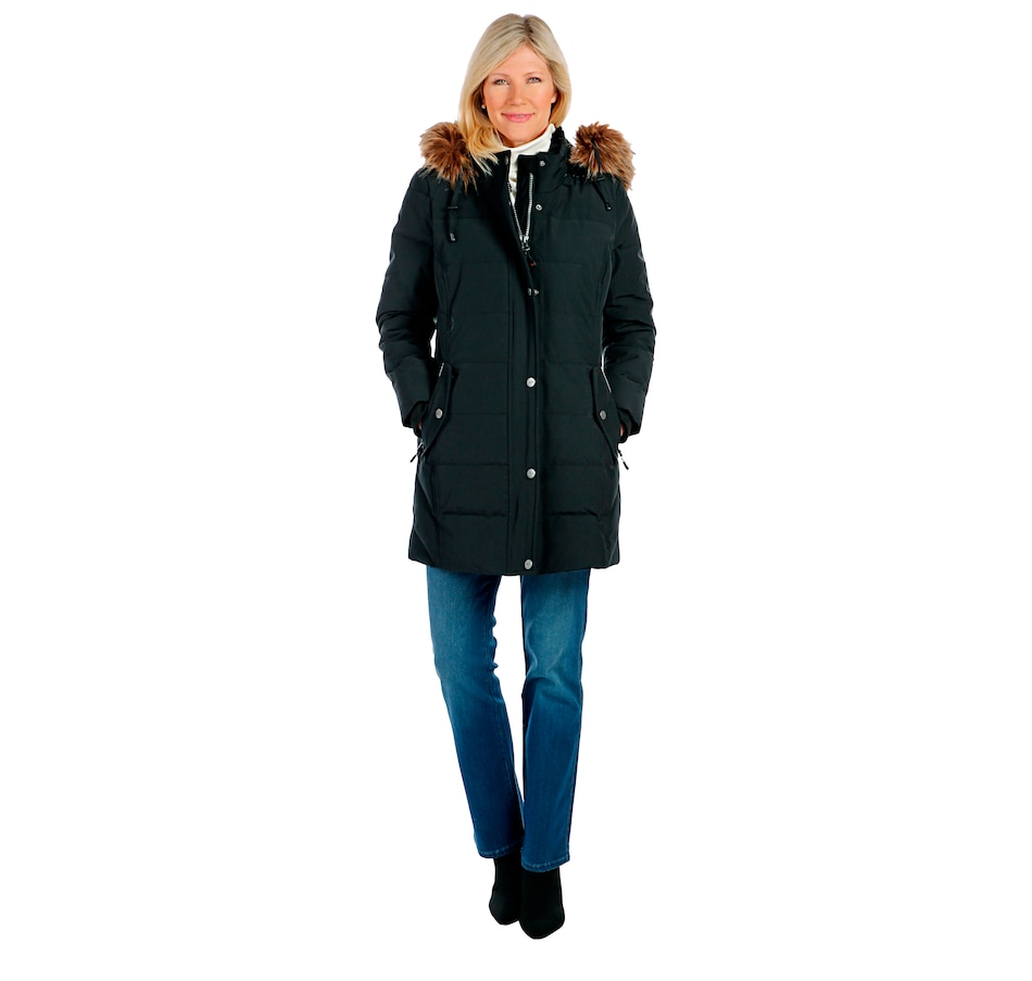Image 404952_BLK.jpg , Product 404-952 / Price $129.33 , Arctic Expedition Kodiak Mixed Quilted Parka from Arctic Expedition Women's on TSC.ca's Fashion department