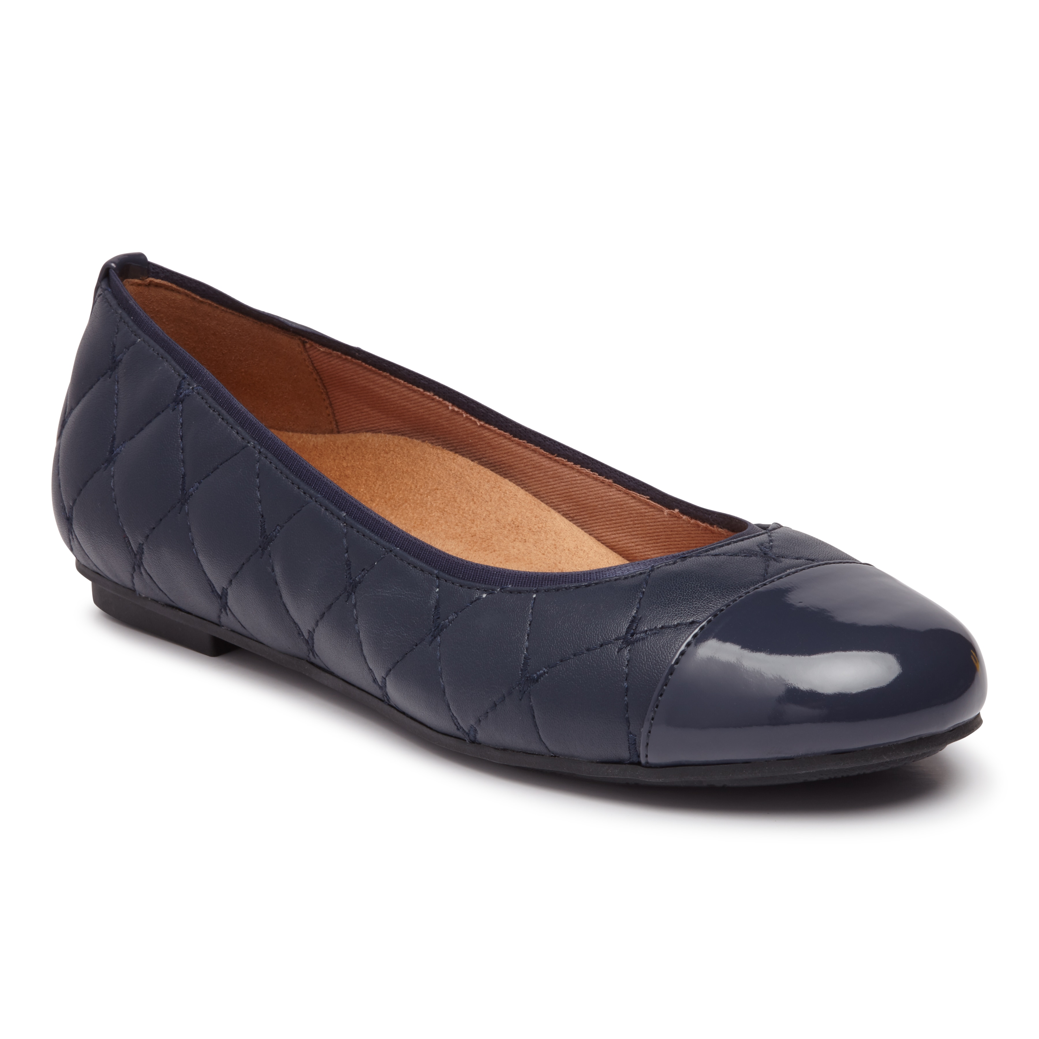 vionic desiree quilted flat