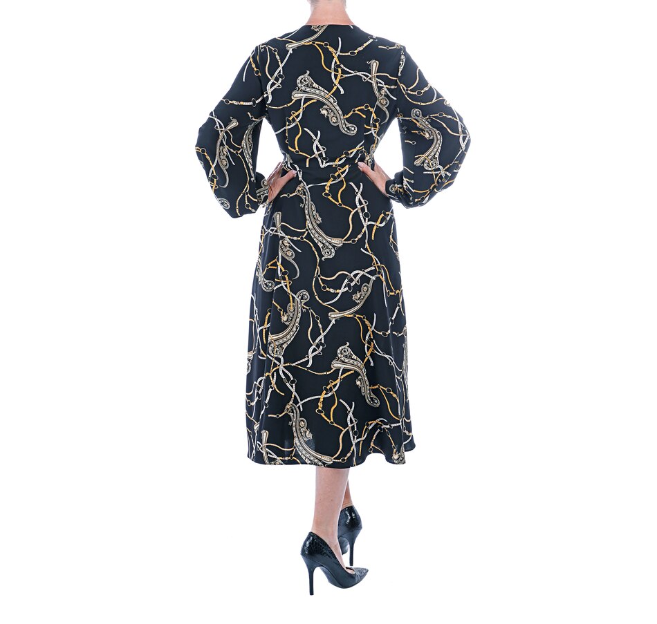 tsc.ca - Tracy Moore Designed by Freda's Long Sleeve Wrap Dress