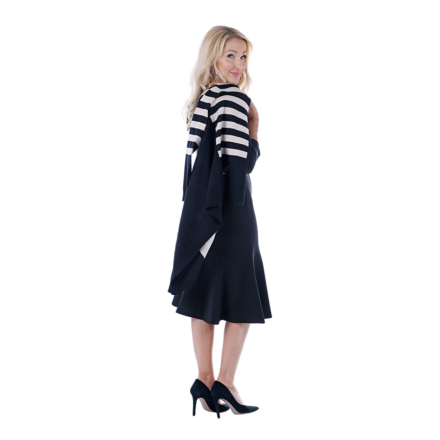 Image 406045_ALTMORE5.jpg, Product 406-045 / Price $79.33, Brian Bailey 3/4 Sleeve Trumpet Hem Dress from Brian Bailey on TSC.ca's Fashion department