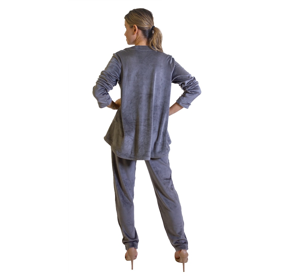 Image 406309_ALTMORE1.jpg, Product 406-309 / Price $39.88, N Natori Velour Top from N Natori on TSC.ca's Fashion department