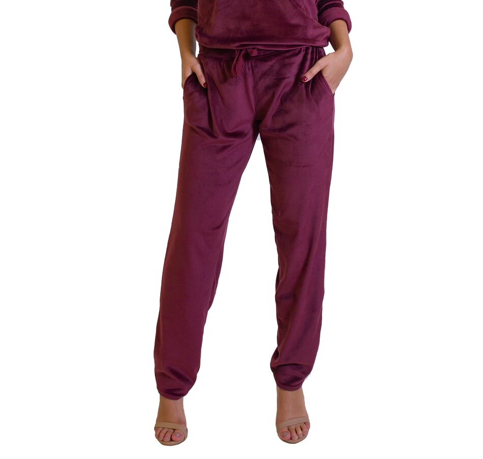 Image 406310_ALTMORE2.jpg, Product 406-310 / Price $39.88, N Natori Velour Pant from N Natori on TSC.ca's Fashion department