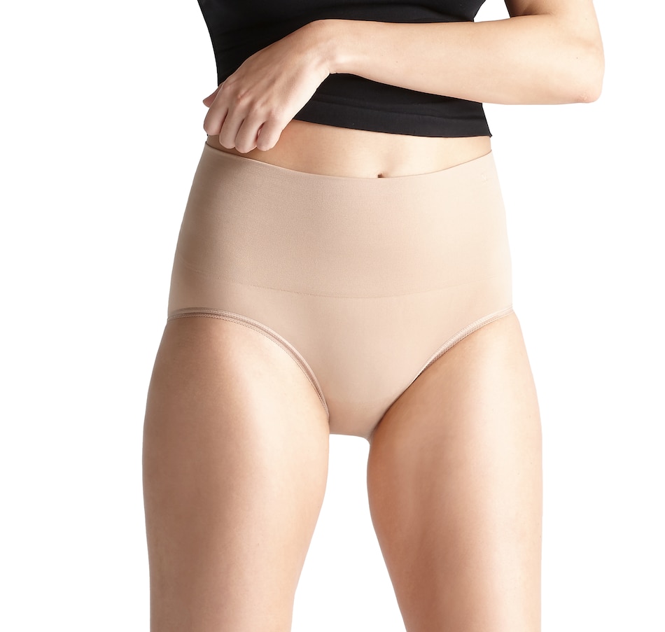 Yummie Seamlessly Shaped Ultralight Nylon Brief in Frappe