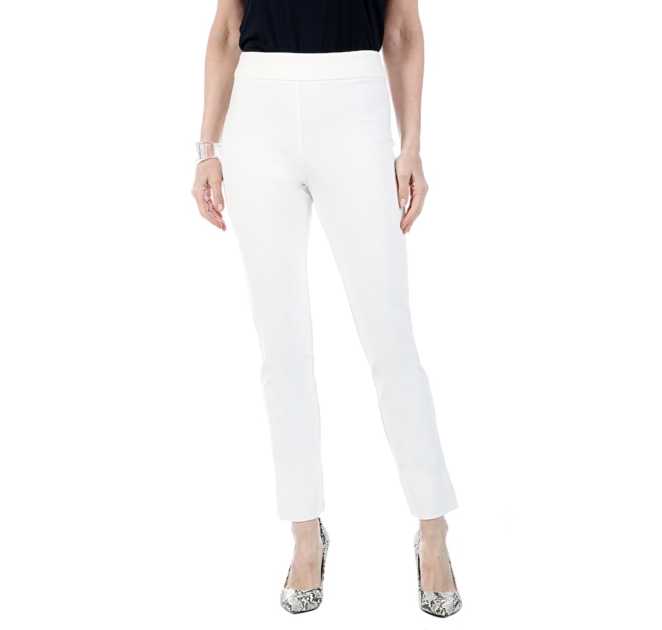 Image 406786_CNVS.jpg , Product 406-786 / Price $34.33 , MarlaWynne Premium Flatter Fit Pant with Side Slits from MarlaWynne on TSC.ca's Clothing & Shoes department