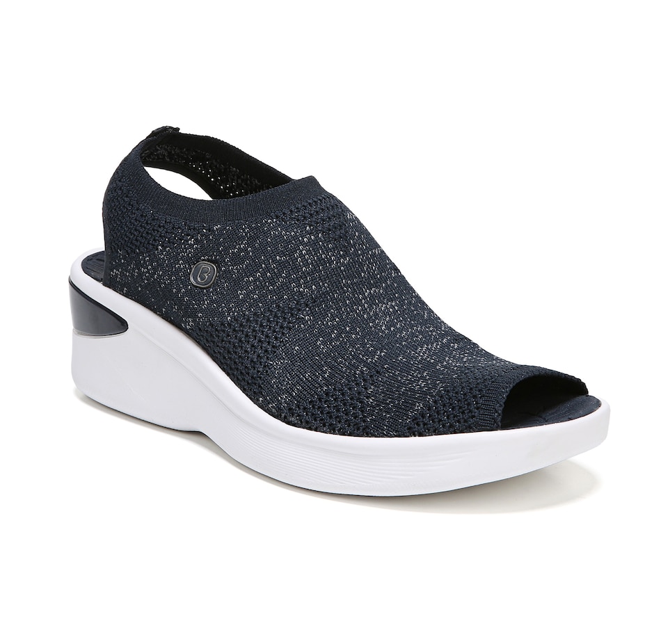 Image 406803_NVY.jpg, Product 406-803 / Price $39.88, BZees Secret Peep Toe Sandal from Bzees on TSC.ca's Shoes department