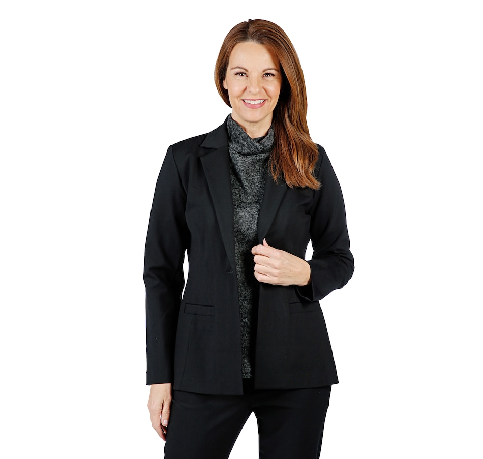 tsc.ca - Joan Rivers Classics Collection Joan's Signature Ponte Knit Blazer