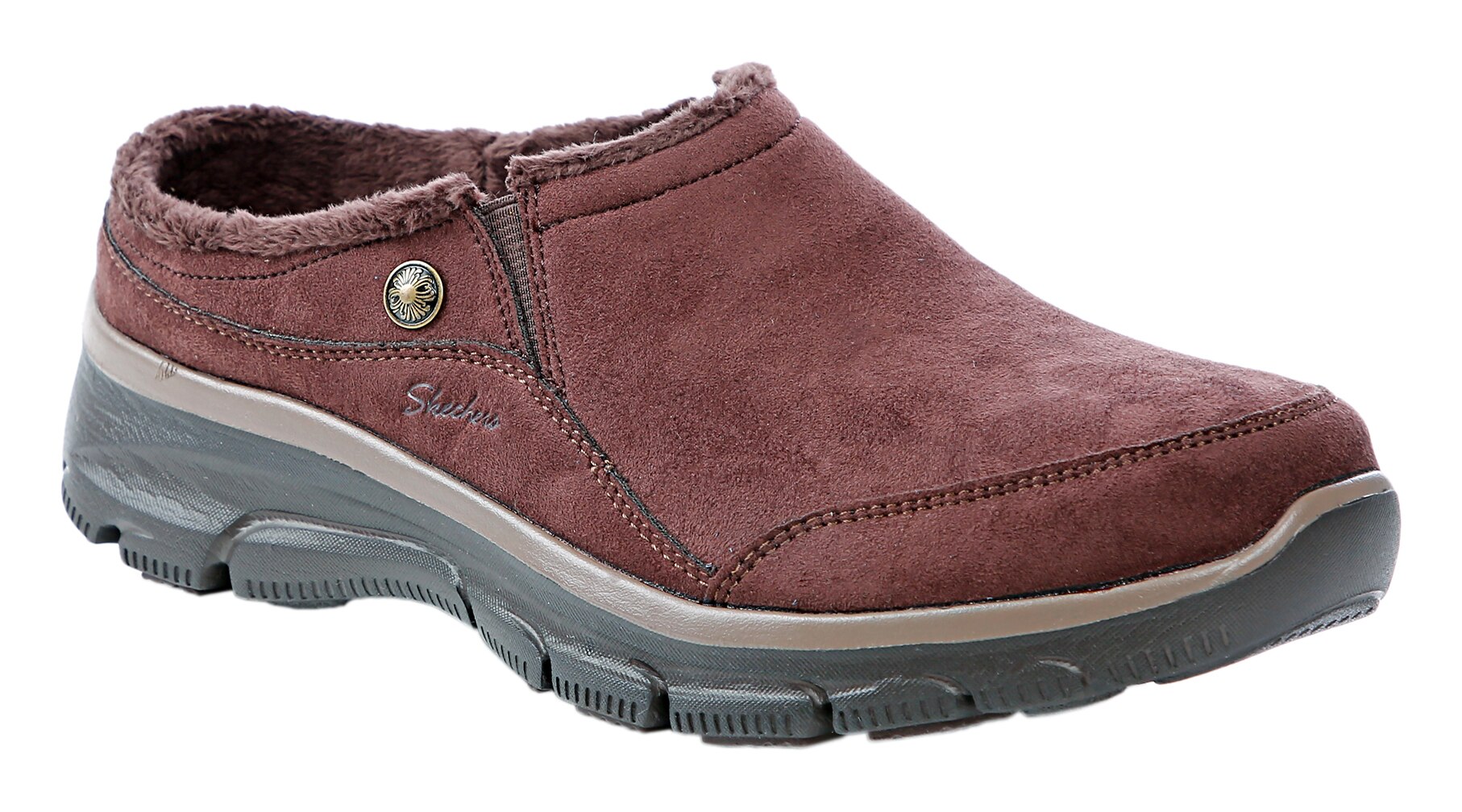 skechers easy going latte clog