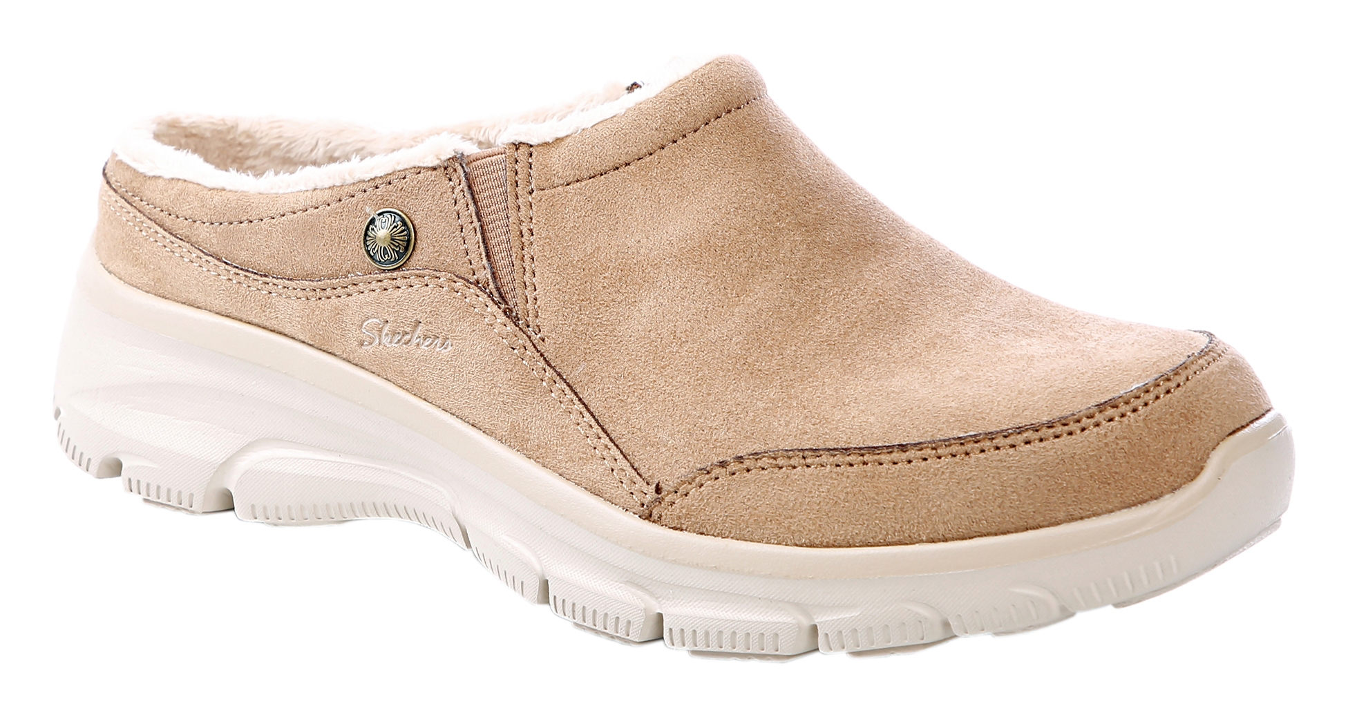 skechers easy going latte clog