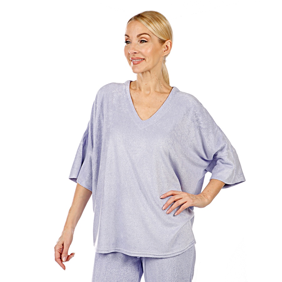 Image 407046_LAV.jpg, Product 407-046 / Price $24.33, N Natori Terry Lounge Top from N Natori on TSC.ca's Fashion department