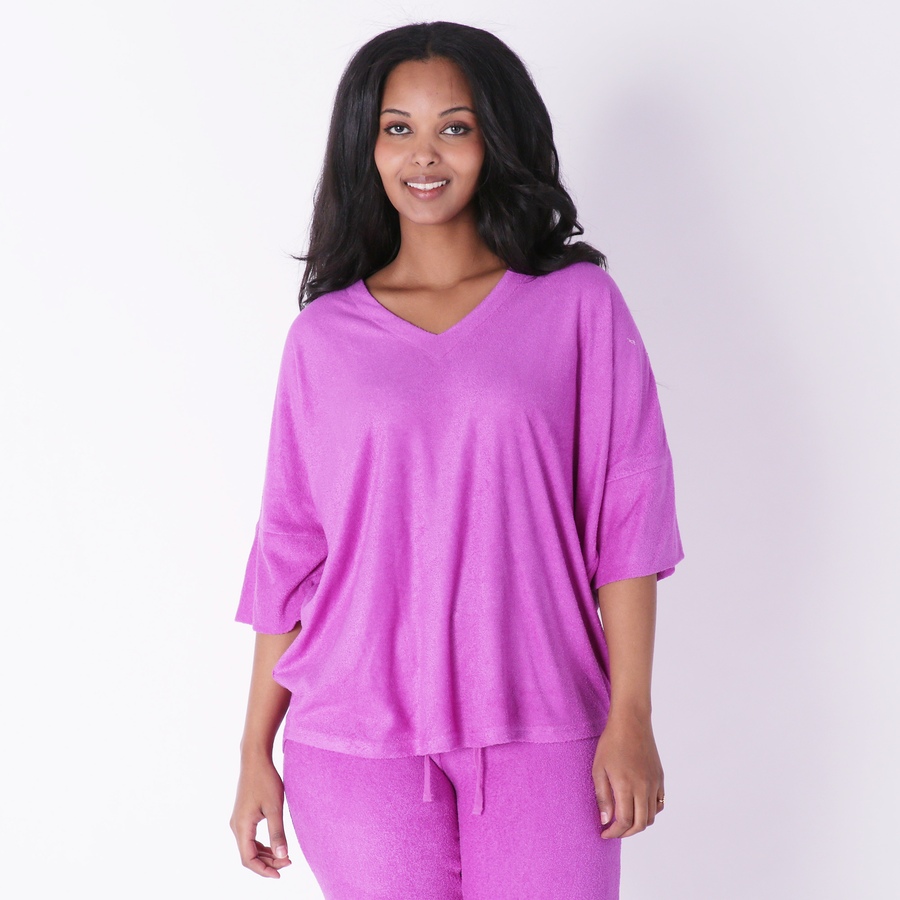 Image 407046_SGPM.jpg, Product 407-046 / Price $24.33, N Natori Terry Lounge Top from N Natori on TSC.ca's Fashion department