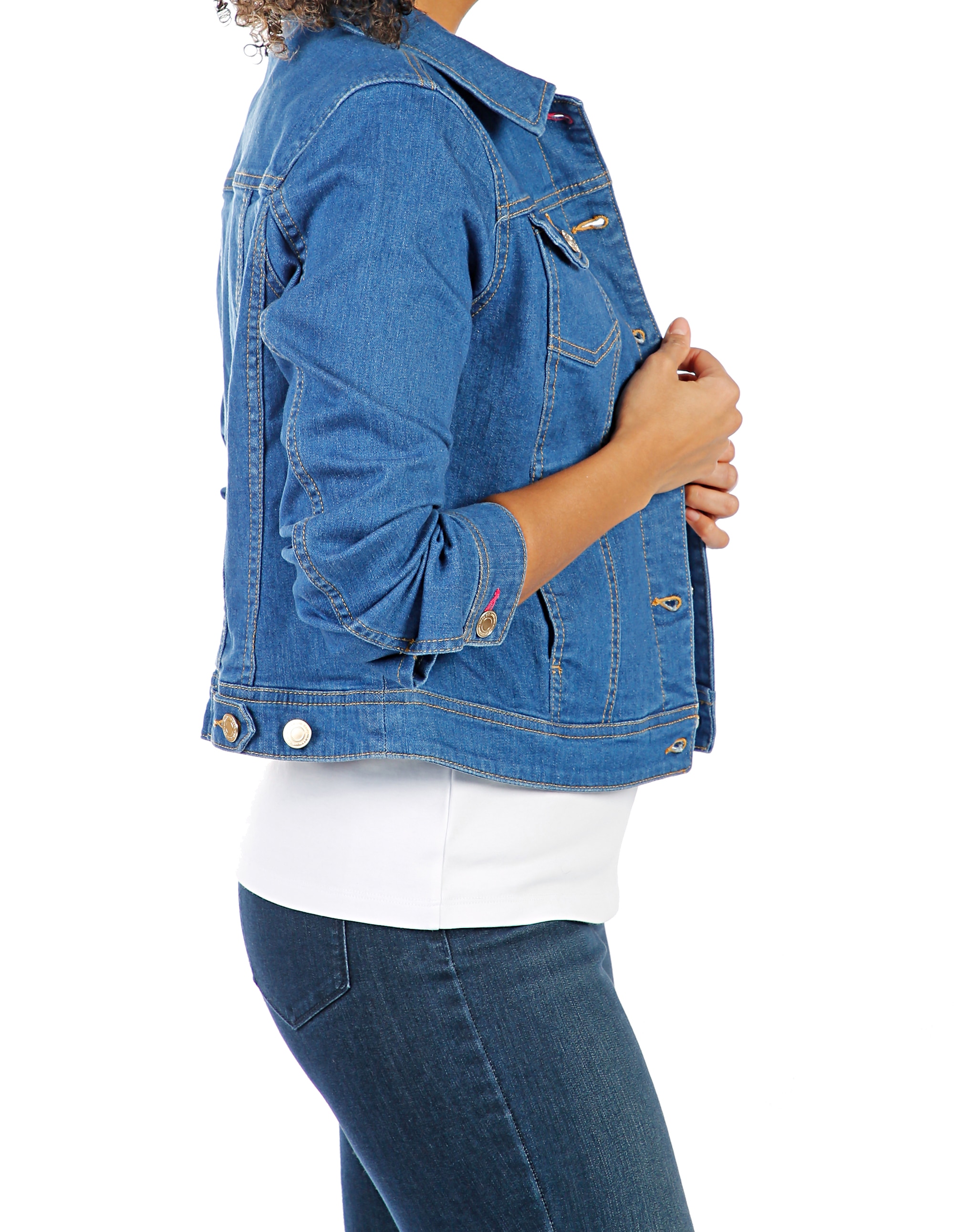 isaac mizrahi jean jacket